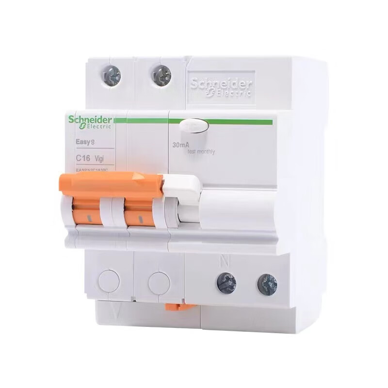 Schneider E9 series leakage circuit breaker leakage air switch E9 series air leakage circuit breaker Type A 63A 2P