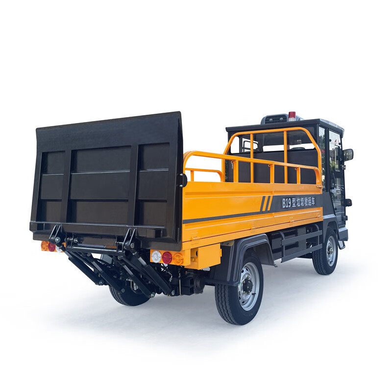 Nongdawei cleaning equipment 10-barrel trash can collection and transportation truck tailgate hydraulic dump garbage transfer truck factory internal garbage collection and removal truck sanitation truck 10-barrel tailgate dump garbage truck