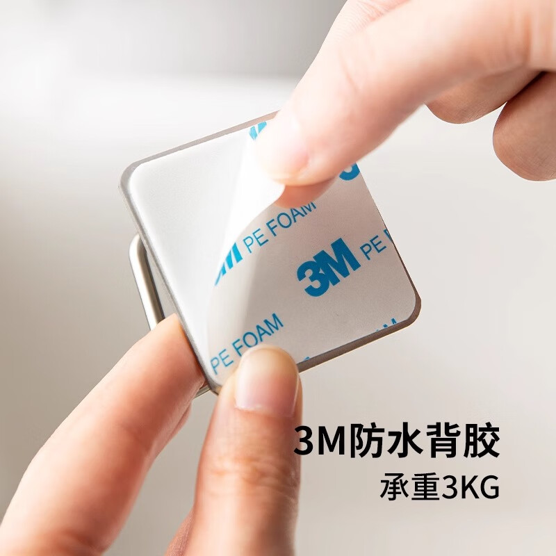 Home KATEI STORY Stainless Steel Sink Storage Rack Sponge Drain Rack No Punch Shelf Kitchen Chopping Board Rack Rag Drain Rack Sponge Wipe Hanger 2 pieces Load capacity 3kg