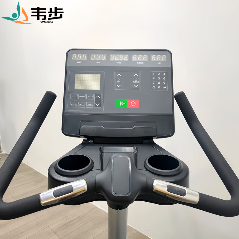 Weibu WB-5016 Commercial Vertical Magnetic Control Exercise Bike Home Gym Indoor Cycling Pedal Exercise Bike Weibu WB-5016 Vertical Exercise Bike