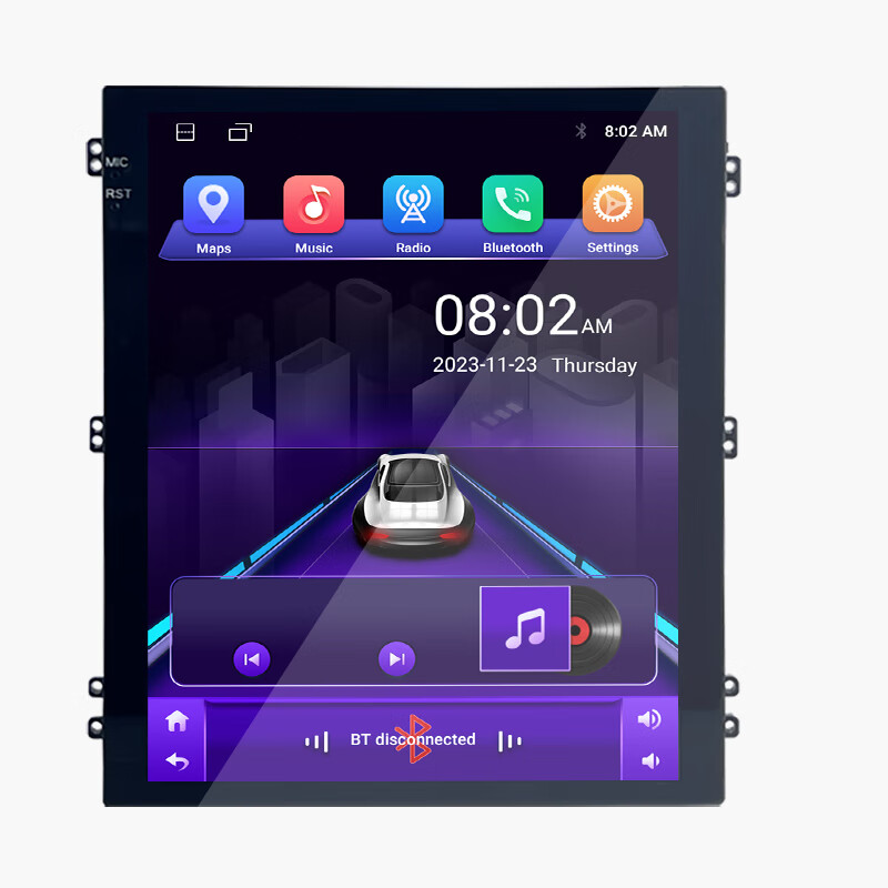 Suitable for Cadillac ATS/XTS/ATSL/SRX/CTS central control screen display car navigation 9.7 vertical screen enjoyment version 8+256 channels+package without installation Cadillac SRXx official standard configuration+recorder+reverse