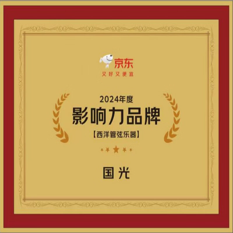 Guoguang 24-hole Guozhiguang wave harmonica (silver, transparent grid, with teaching materials, glasses case)