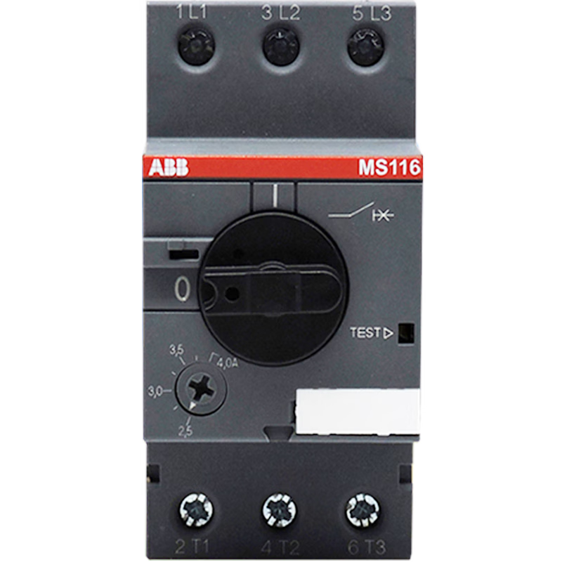 Original ABB motor protector circuit breaker MS116 MS132 MS165 2.5-4A 6.3A 10A 42A SK1-11 alarm auxiliary MS165