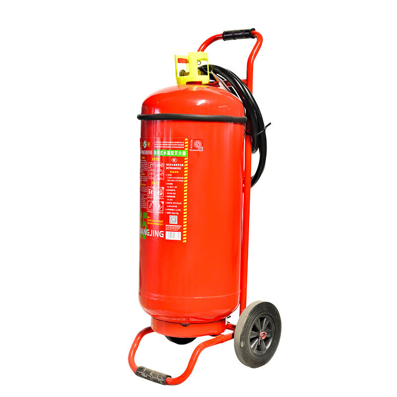 Jiangjing 25-year new national standard MSTW/ABEF65 trolley-type water-based fire extinguisher 65L factory warehouse ship use 65L water-based trolley water-based 65