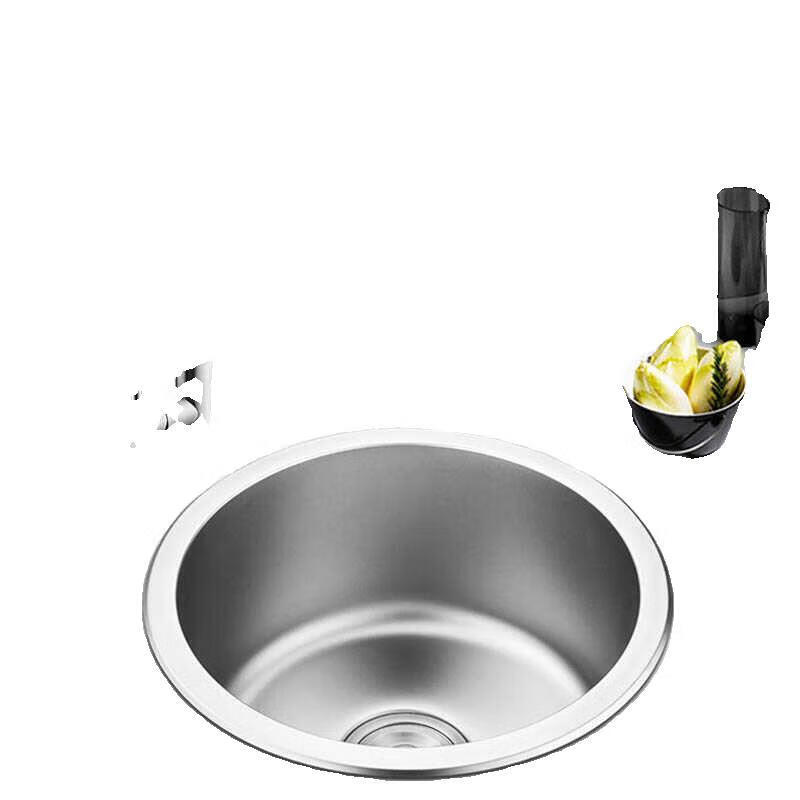 304 stainless steel sink basin for firewood stoves in rural harvesting areas, smokeless stove round basin 280 round basin, 28CM round basin 201 stainless steel