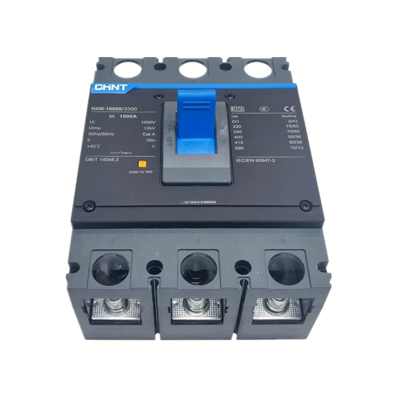 Chint molded case circuit breaker NXM-1000S/3300 4300B 1000A air switch 3P 4P NXM-1000S/3300 800A