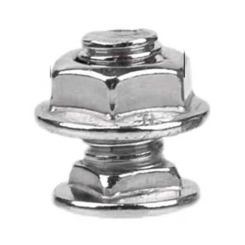 ZNMW stainless steel bridge screw flat head square neck 201 304 flange nut bridge screw set 304 stainless steel m8*16 (1000 sets)