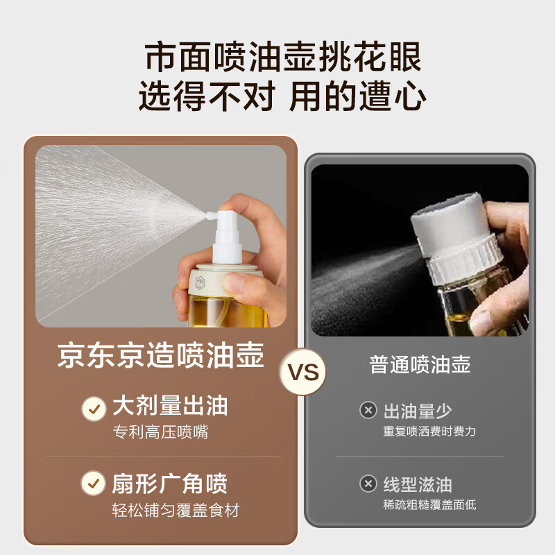 Made in Tokyo, spray bottle, atomized seasoning, soy sauce bottle, no oil, food contact grade, kitchen household glass 250ml