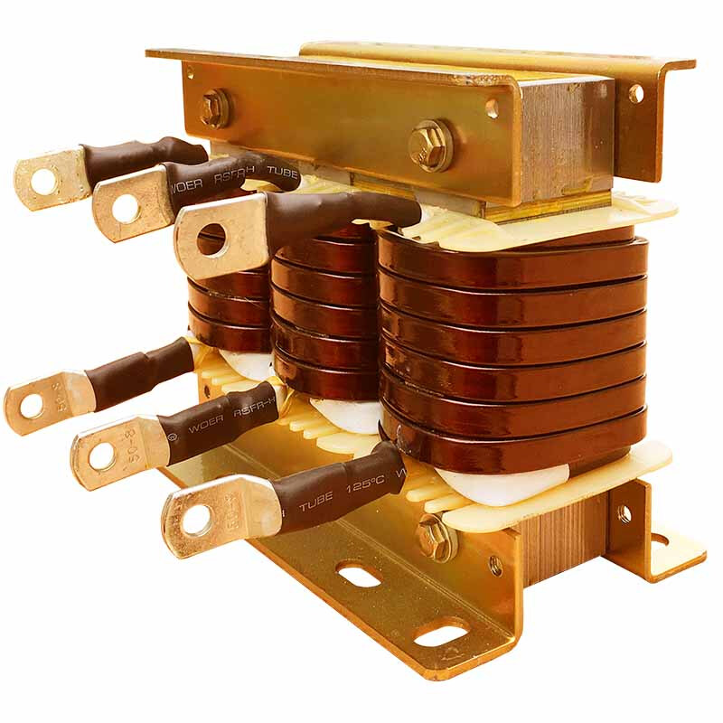 RECON Shanghai Ruikang 075220KW reactor three-phase input incoming line outgoing line output frequency converter input 0 points 751 points 5KW5A