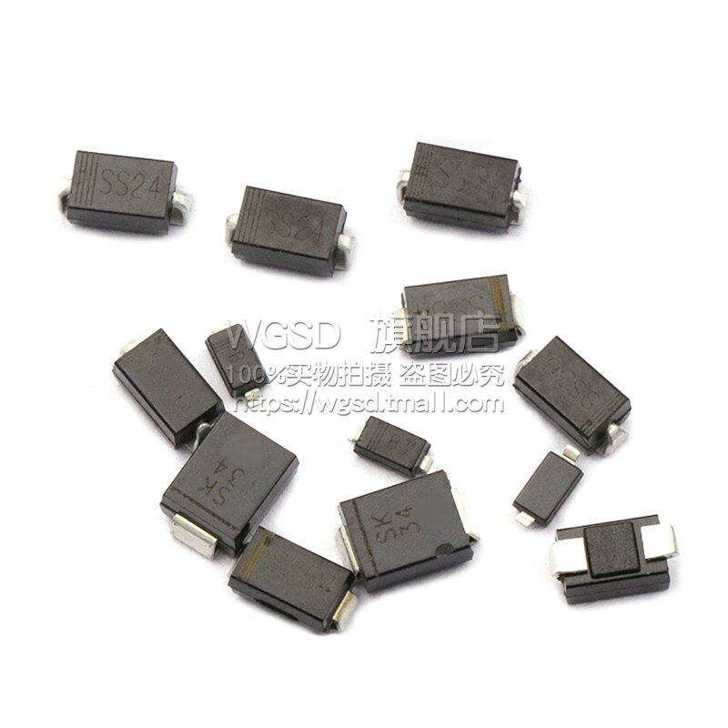 Dafuri 1N5822 SS12/14/24/36 1N5819 1N5824 SR160 SMD Schottky SS110 SMA diode (20 pcs)