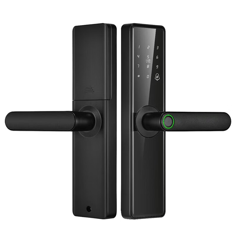 Weiheng Wooden Door Fingerprint Lock Special Indoor Wooden Door Smart Fingerprint Lock Password Lock Office Bedroom Door Room Smart