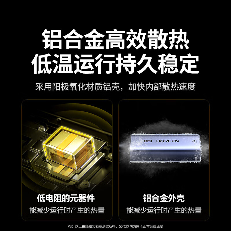 Greenlink USB to 2.5G network port Gigabit wired network card RJ45 network cable adapter network port converter suitable for Apple Huawei notebook desktop tablet NAS docking station