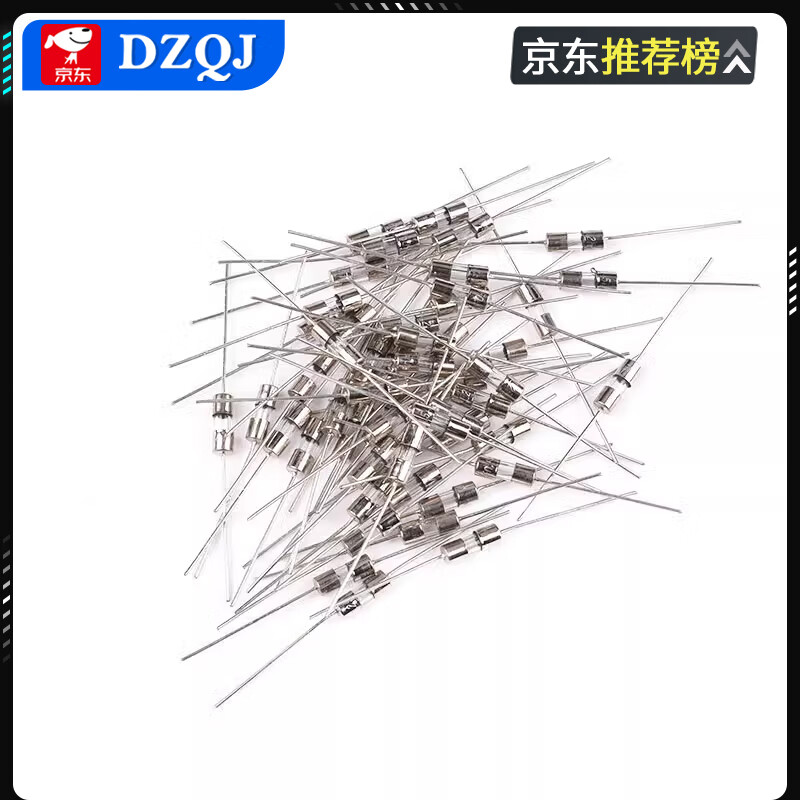 Glass copper cap with pin fuse 3*10MM fuse 250V 0.5A 1A 2A 3A 4A 5A 10A Glass copper cap with pin 3*10 T2A (10 pieces) slow break