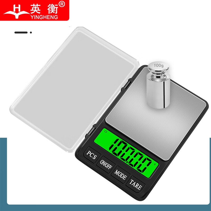 Yingheng high-precision carat scale, accurate household electronic scale, tea baking, small weighing pocket scale 3kg0.1g