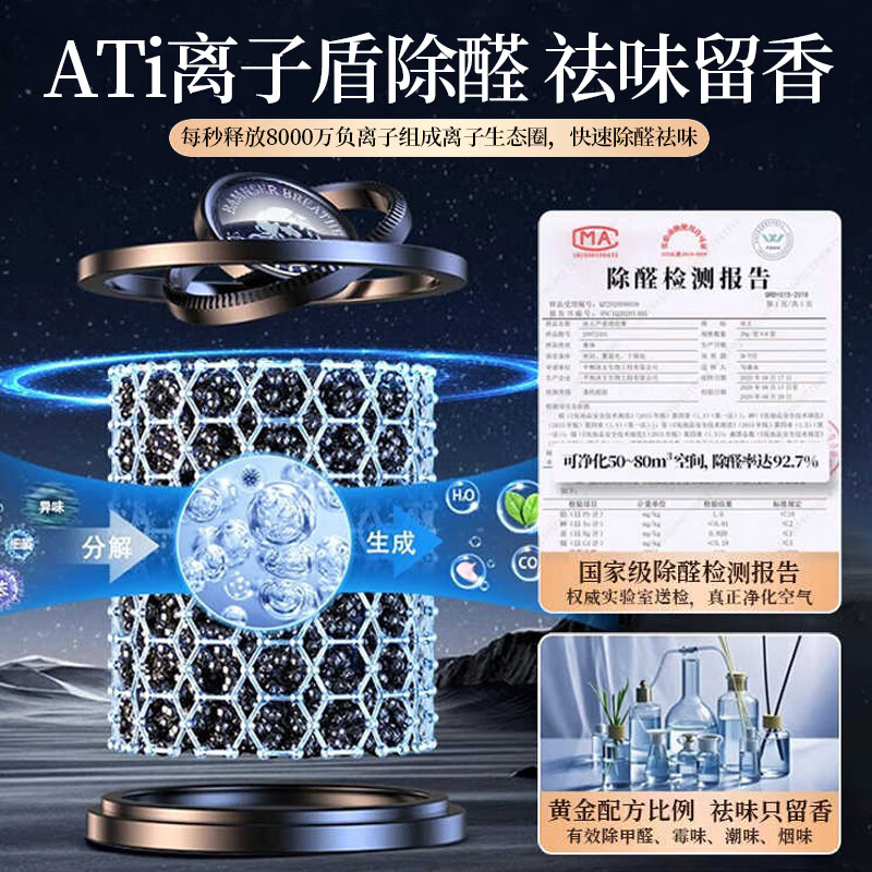 Gonghechuan Car Aromatherapy Car Perfume Air Purifying Car Fragrance Solid Balm Cologne Car Deodorizing Ornaments