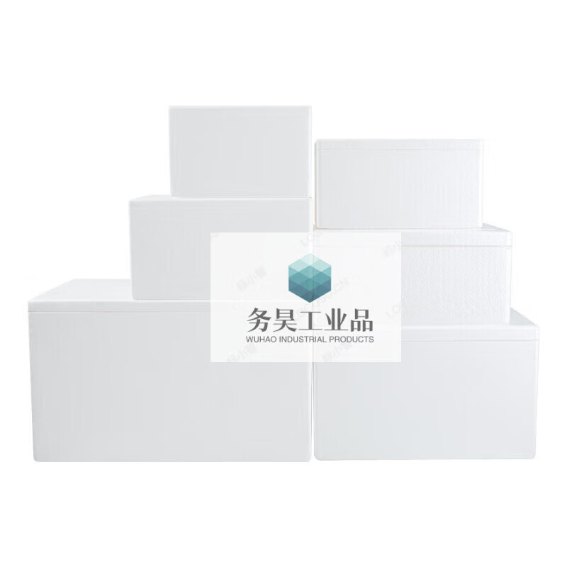 Thickened foam box express commercial stall refrigerated insulated vegetable box fresh fruit packaging large box No. 5 1 piece 0x0x0mm