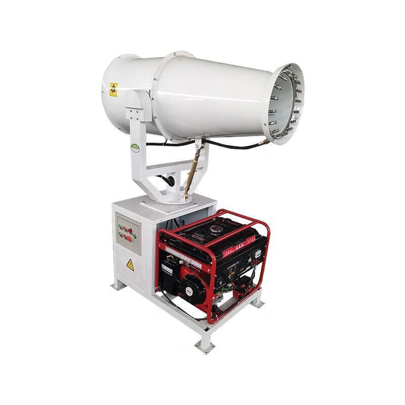 Pupan construction site environmental protection sprinkler truck special fog cannon machine small diesel gasoline fog cannon truck environmental dust removal sprayer 30 type manual fog cannon three-cylinder pump