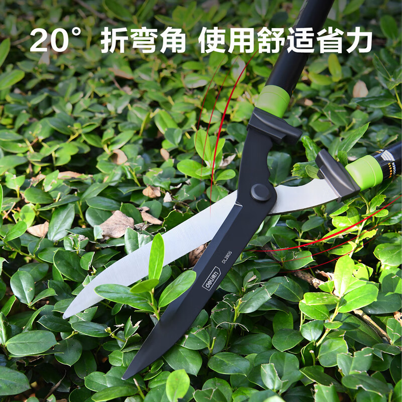 Deli gardening pruners, trimming shears, hedge shears, hedge shears, garden shears, lawn shears, fruit tree pruning, flowers and branches