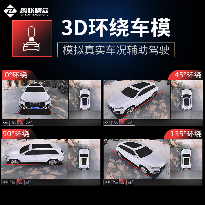 Zhilian Tengzhong Changan CS55 PLUS/75/85 Benben Yidong 360-degree panoramic driving recorder reversing image 24 models of Changan X5PLUS