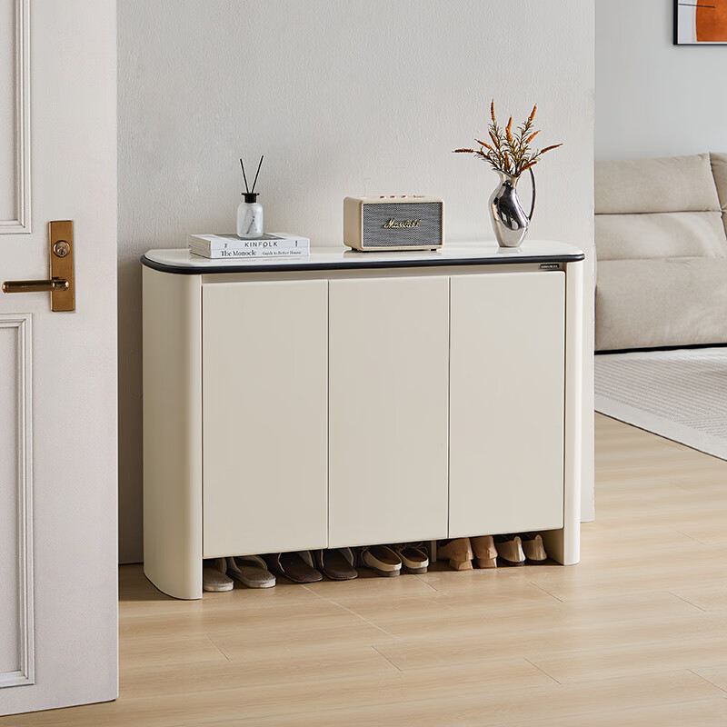 Lin's home sideboard wall-mounted integrated storage cabinet living room tea cabinet small apartment household Muguang series YU1T sideboard 1.2m