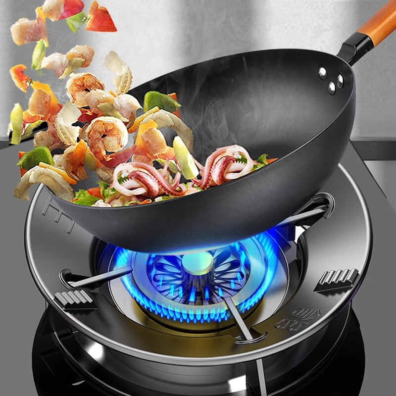 WCZ German high-end gas stove windshield bracket, windproof fire hood, energy-saving windproof hood, universal gas stove, stove home, increased fire hood, five-claw universal (2 pieces)