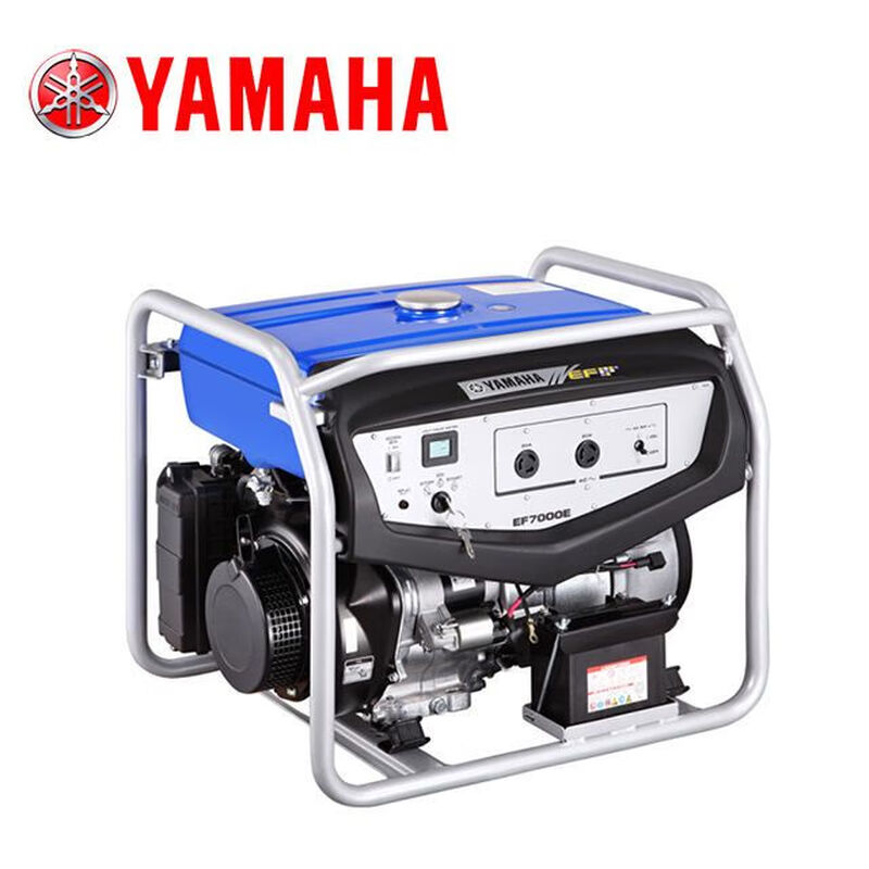 YAMAHA gasoline fuel generator EF7000E, household four-stroke, rated 5000W engine range extender Yamaha gasoline generator EF7000E, 5 kilowatts