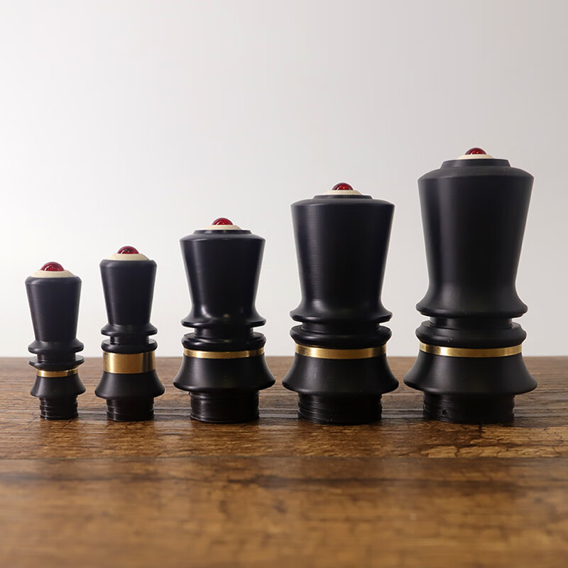 Miaopule high-quality wine gourd stopper wine gourd stopper traditional gourd mouth wine pot lid accessories inlaid mouth official hat copper inlay lucky gourd stopper (outer diameter 50mm) glue