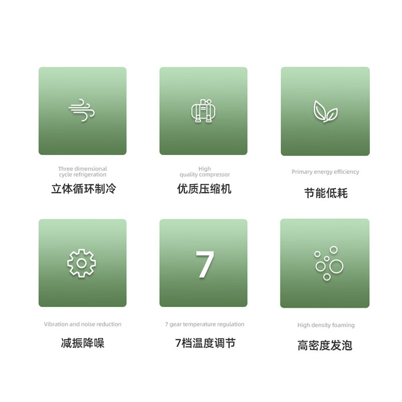 Oaks small refrigerator household small mini refrigeration and freezing dual-use rental dormitory energy-saving dormitory office refrigerator purification and deodorization 166 silver efficient freshness copper tube quick cooling 48L