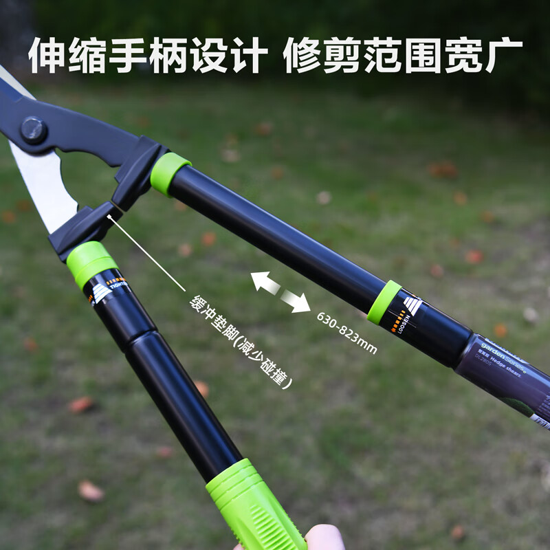 Deli gardening pruners, trimming shears, hedge shears, hedge shears, garden shears, lawn shears, fruit tree pruning, flowers and branches