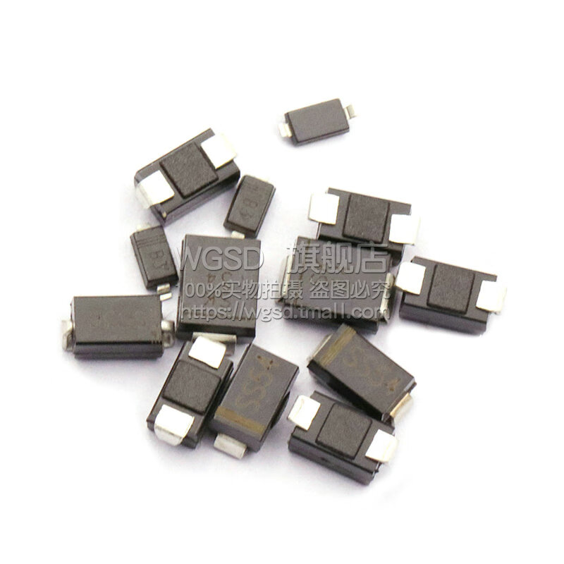 Dafuri 1N5822 SS12/14/24/36 1N5819 1N5824 SR160 SMD Schottky SS110 SMA diode (20 pcs)