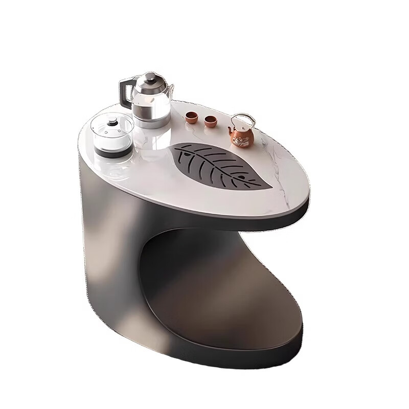 Hallodon balcony tea table tea table kettle integrated table slate tea table movable light luxury tea table tea table and chair combination multi-functional slate small tea table single table