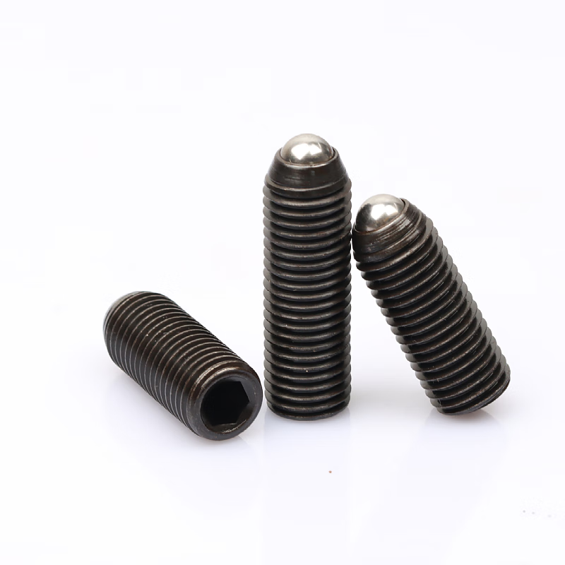 Jiang Zhiai 12.9 grade wave screw inner hexagonal steel ball wave ball tight spring plunger M3M4M5M6m8m10M12 M4*6 (100 pieces)