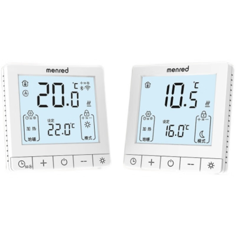 Manred electric floor heating thermostat t space-time RT1.36i with wifi mobile phone control 16A with probe RT1.36i electric heating 16A+wifi