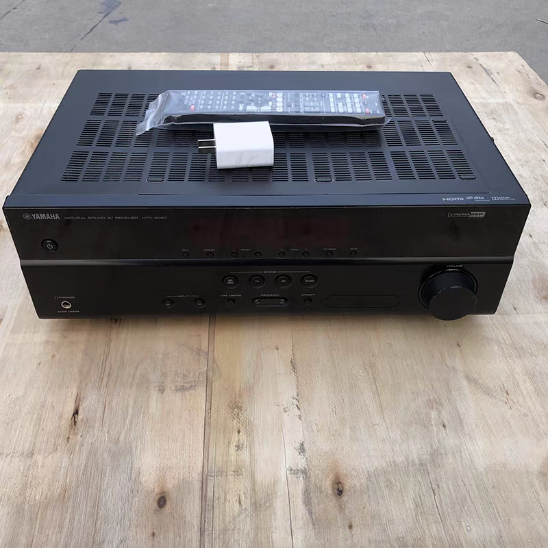 Yamaha second-hand Yamaha/Yamaha HTR-2067 power amplifier 4K 3D HDMI can be connected to the passive gun and sent Bluetooth
