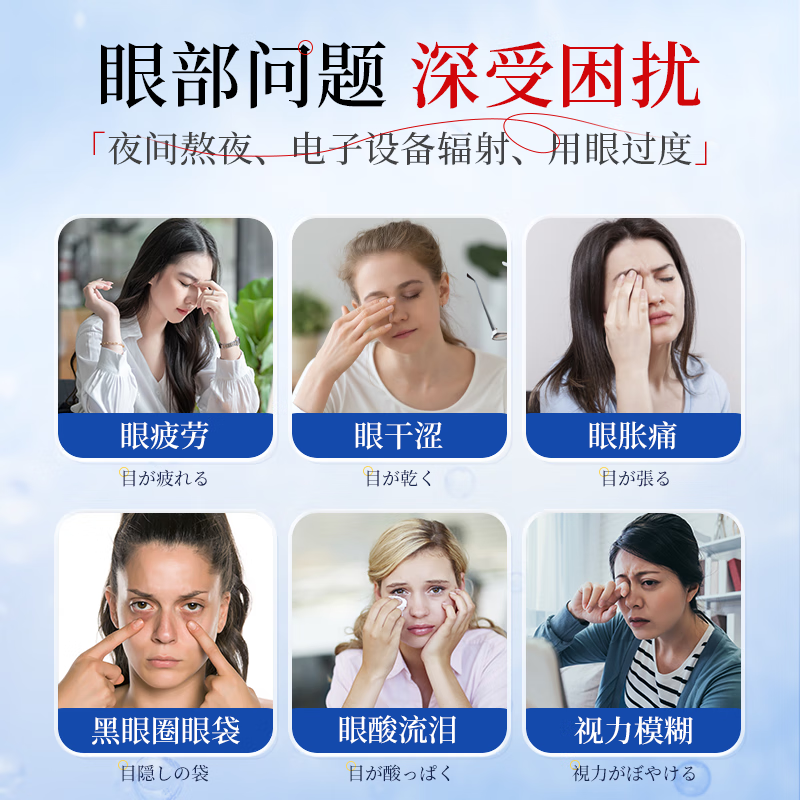 Honda Pharmaceutical Lutein Steam Eye Mask to Relieve Eye Fatigue, Special Hot Compress for Sleep, Massage Dry Eyes, Blurred Vision, 3 Boxes