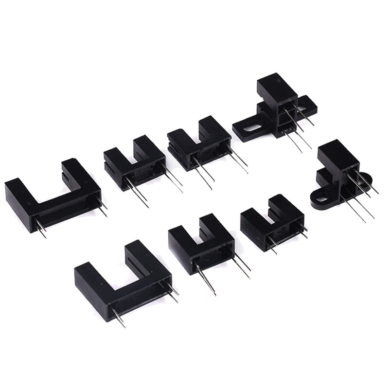 Zejie slotted optocoupler through-beam photoelectric sensor photoelectric switch ITR9606/8/960 H2010 ST150 ITR9608 slot-type optocoupler through-beam photoelectric switch (2 pieces)