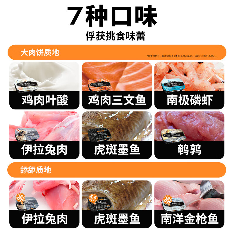 Leading Ella rabbit meat raw bone staple cat canned cat snacks wet food pet nutrition cat rice 85g*6 cans