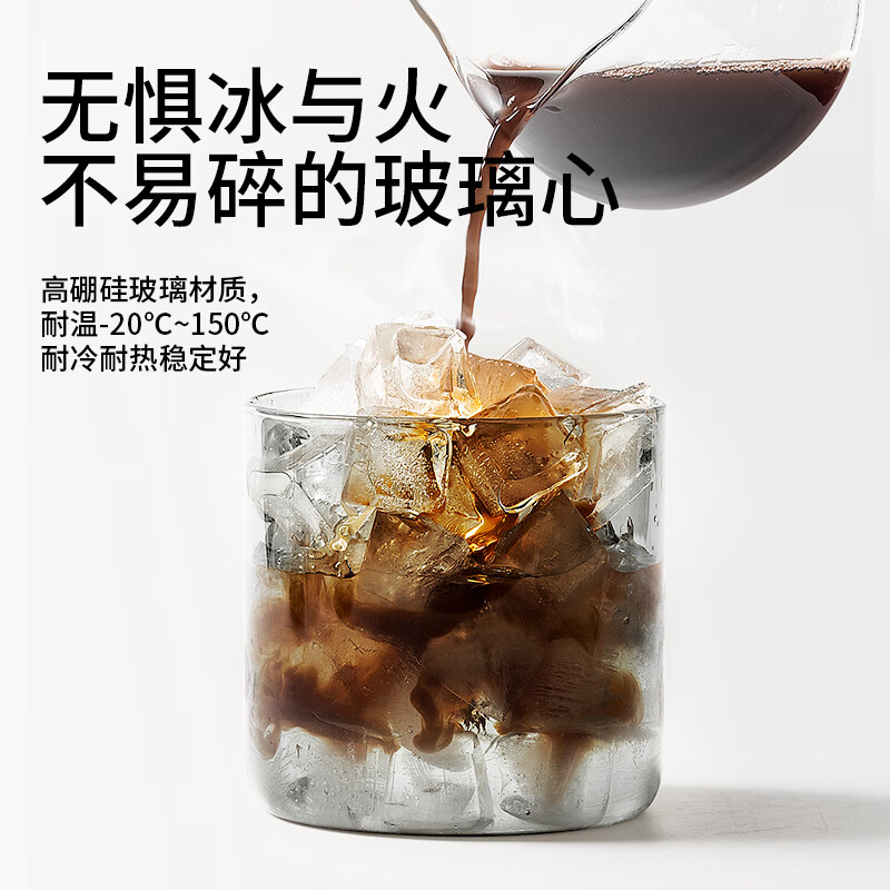 ANKOU glass jar coffee bean sealed jar one-way exhaust coffee powder portable storage jar 900ml coffee color