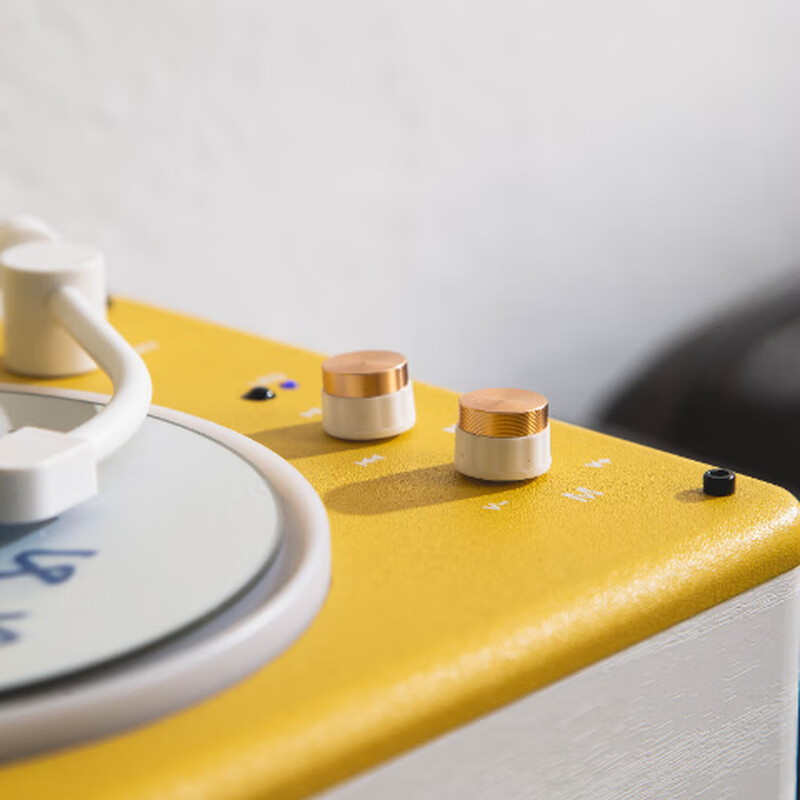 YEARS STAY time and years all-in-one CD player audiophile album player retro CD player record player desktop Bluetooth audio speaker cd player birthday gift black SG1990