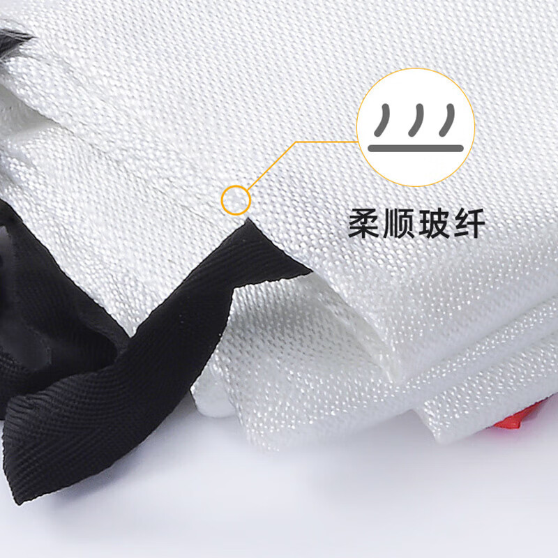 Shengu Fire Blanket Fiberglass Fire Blanket Kitchen Home Hotel Office Building Vehicle Factory Gas Station Emergency Fire Escape Fire Blanket Insulation Flame Retardant Standard Bag Fire Blanket 1m*1m