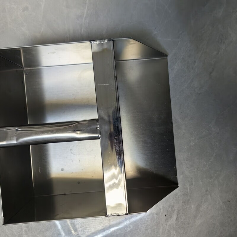 Dustpan factory workshop special thickened flat handle iron bucket dustpan bucket feed shovel iron poke sanitation short handle rub household thickened stainless steel dustpan