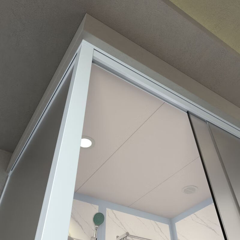 Jomoo's new integrated shower room bathroom integrated toilet mobile integrated bathroom household partition door waterproof toilet 140*110 front door with toilet and no steam