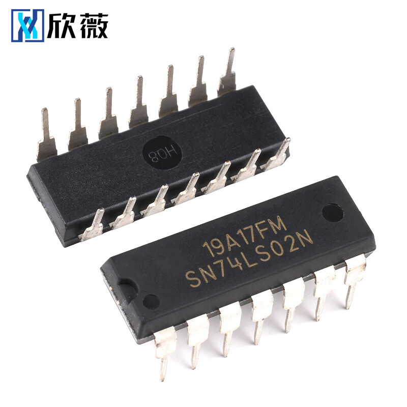 SN74LS00 01 02 03 04 05 06 07 08 09 10 11 14N chip plug-in SN74LS04 package DIP-14