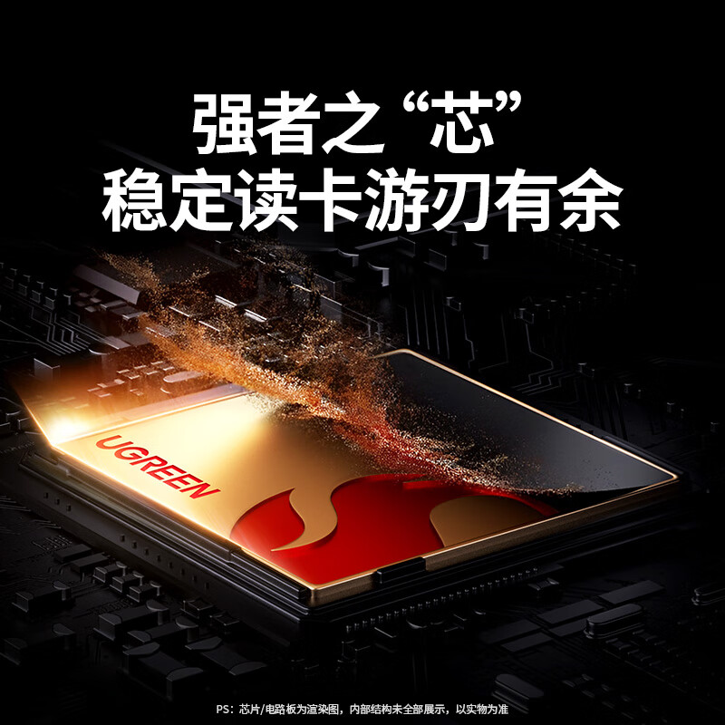 Green Alliance cfea card reader SD/TFUSB3.2 CFexpress Type A internal memory card supports Sony Canon camera card reading Apple 17 Android mobile phone and computer