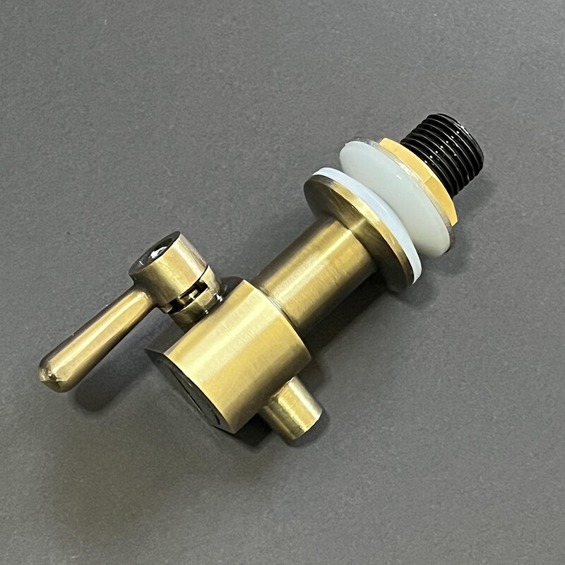 Mo Yi water tank faucet purple clay ceramic medical stone water tank switch purified water tank water storage bucket all copper water stop valve wine jar E2 new pure copper faucet gift copper anti-blocking cap