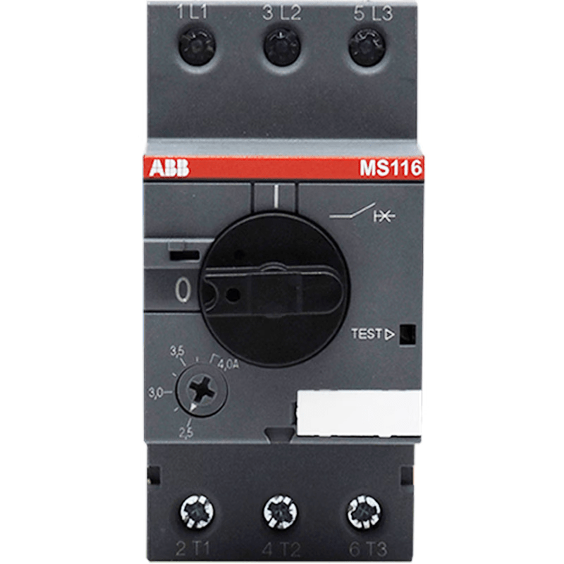 Original ABB motor protector circuit breaker MS116 MS132 MS165 2.5-4A 6.3A 10A 42A SK1-11 alarm auxiliary MS165