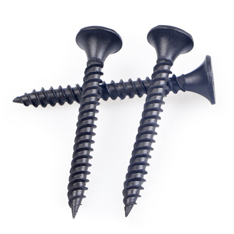 Jestin self-tapping screws high-strength dry wall nails wood screws wallboard nails keel self-tapping cross flat head self-tapping screws high-strength M3.5*30 (100 pieces)