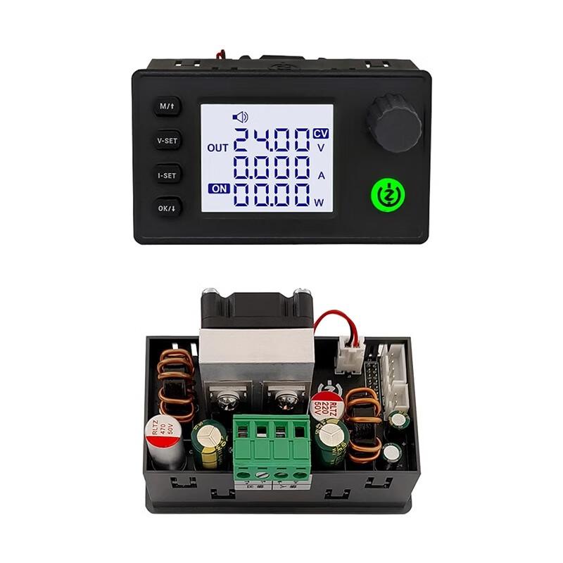 SK150 CNC step-up and step-down DC adjustable regulated power supply 1.8-inch color screen constant voltage and constant current charging module 150W SK150C 150W