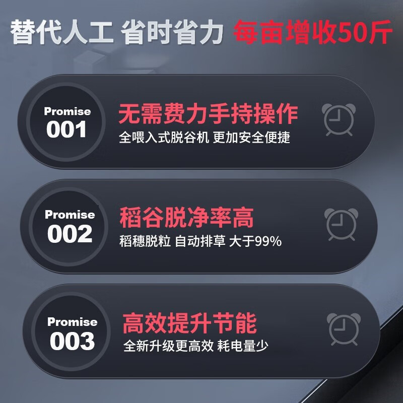 Wen Yijia fully automatic household threshing machine rice rapeseed wheat agricultural threshing machine small full feed thresher full feed thresher stand-alone