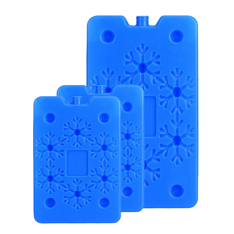 Jiuqiangu Ice Crystal Box 400ml 2 Pack Air Conditioning Fan Refrigeration Ice Box Ice Board Recyclable Ice Brick Blue Ice Breast Milk Medicine Food Preservation Refrigeration Transportation Homemade Ice Cubes